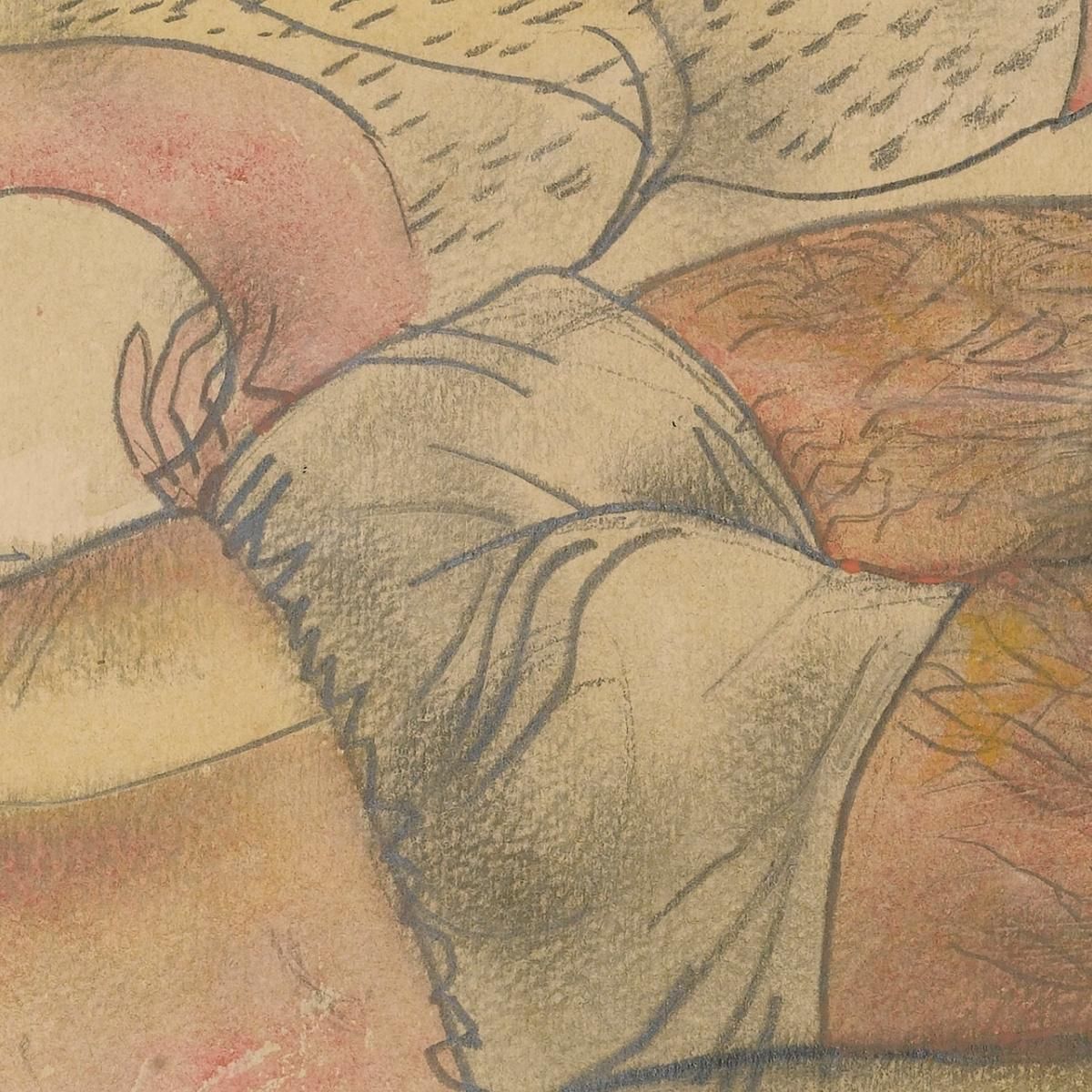 On The Beach Boris Grigoriev bgr7 canvas print