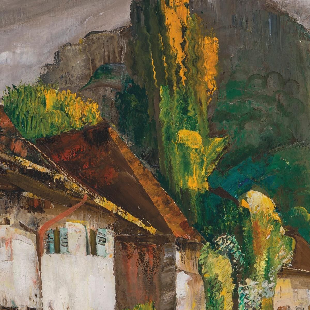 Paysage. Haute-Savoie Boris Grigoriev bgr8 canvas print