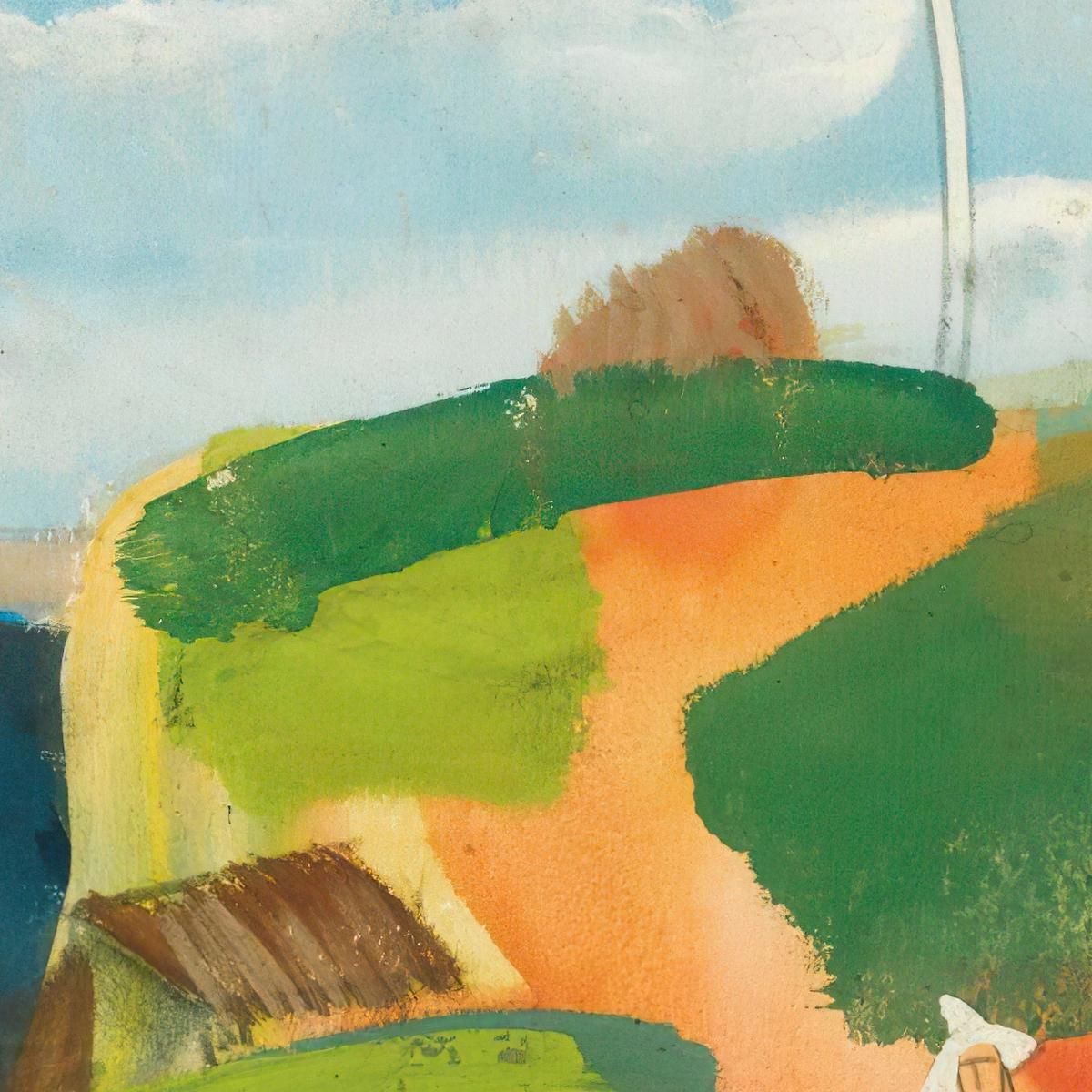South American Landscape Boris Grigoriev bgr17 canvas print