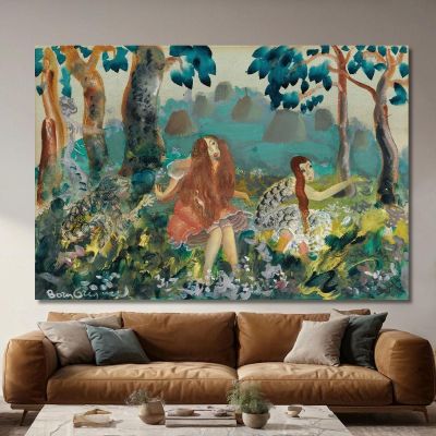 Troll Boris Grigoriev, bgr23 canvas print