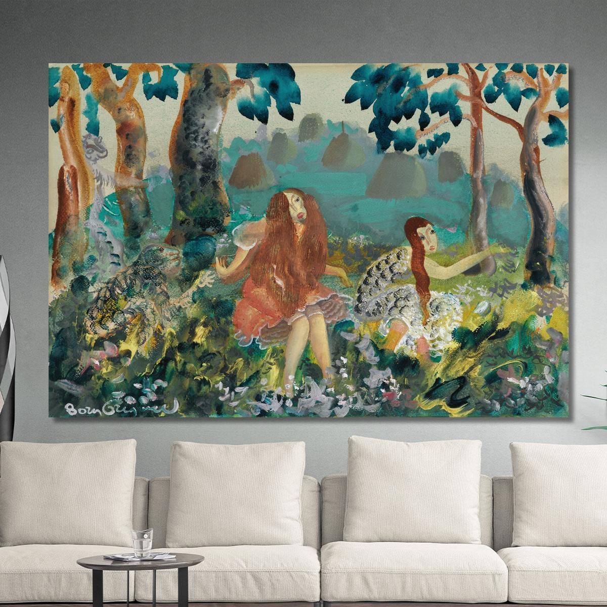 Troll Boris Grigoriev bgr23 canvas print