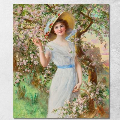 Cherry Blossom Emile Vernon evr6 canvas print 