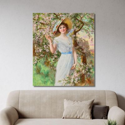 Cherry Blossom Emile Vernon evr6 canvas print 