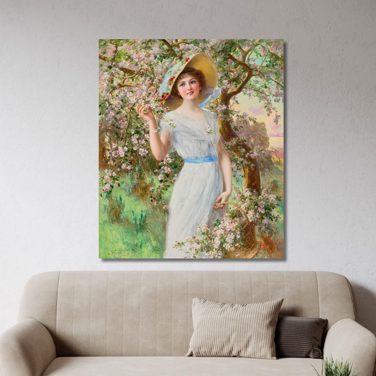 Cherry Blossom Emile Vernon evr6 canvas print 