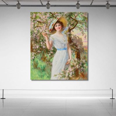 Cherry Blossom Emile Vernon evr6 canvas print 