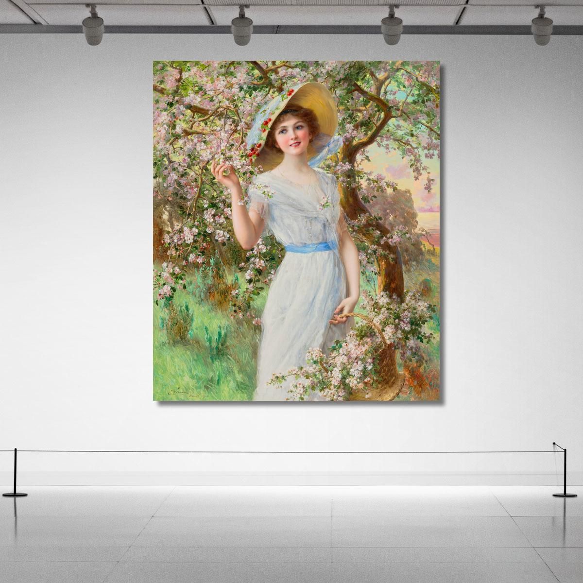 Cherry Blossom Emile Vernon evr6 canvas print 