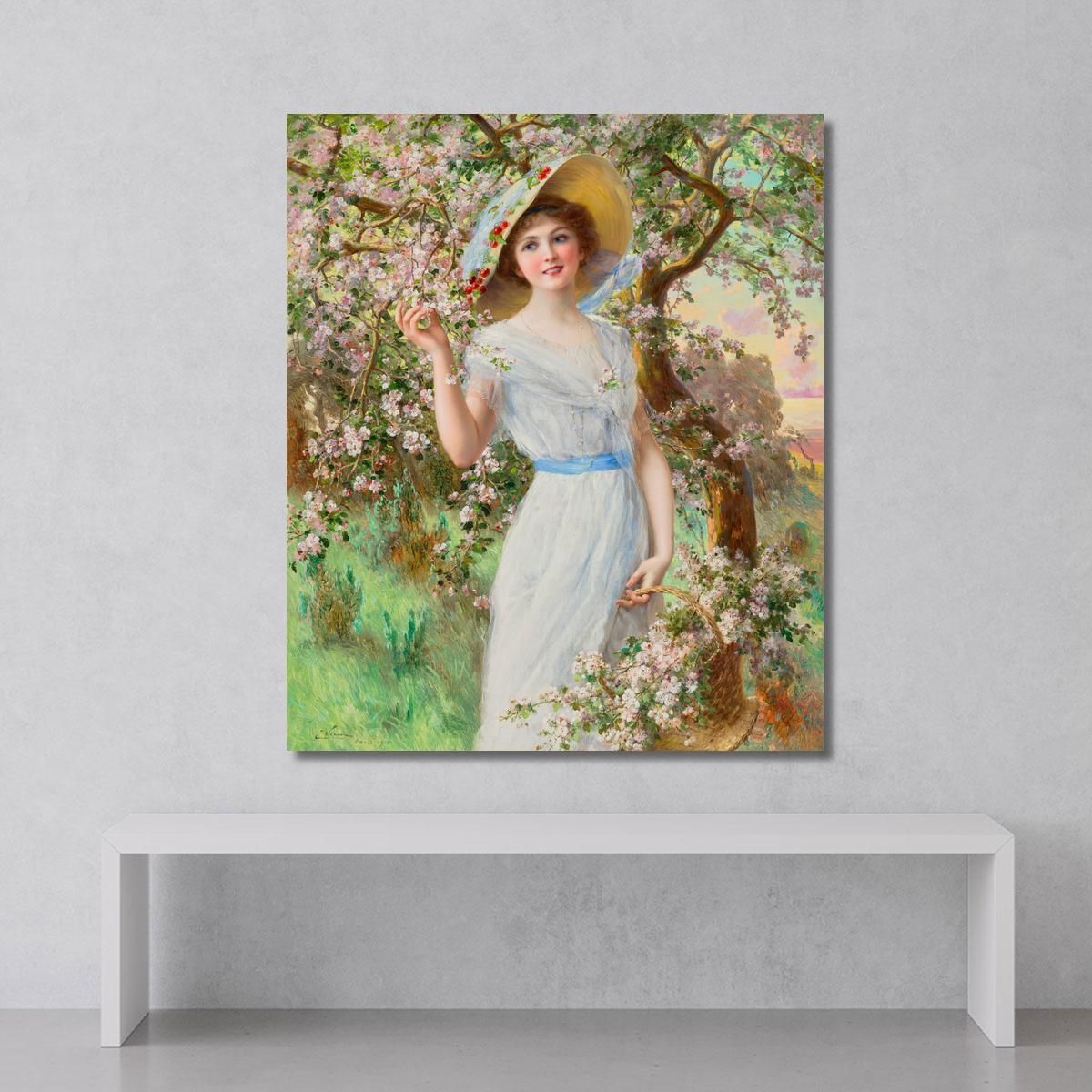 Cherry Blossom Emile Vernon evr6 canvas print 