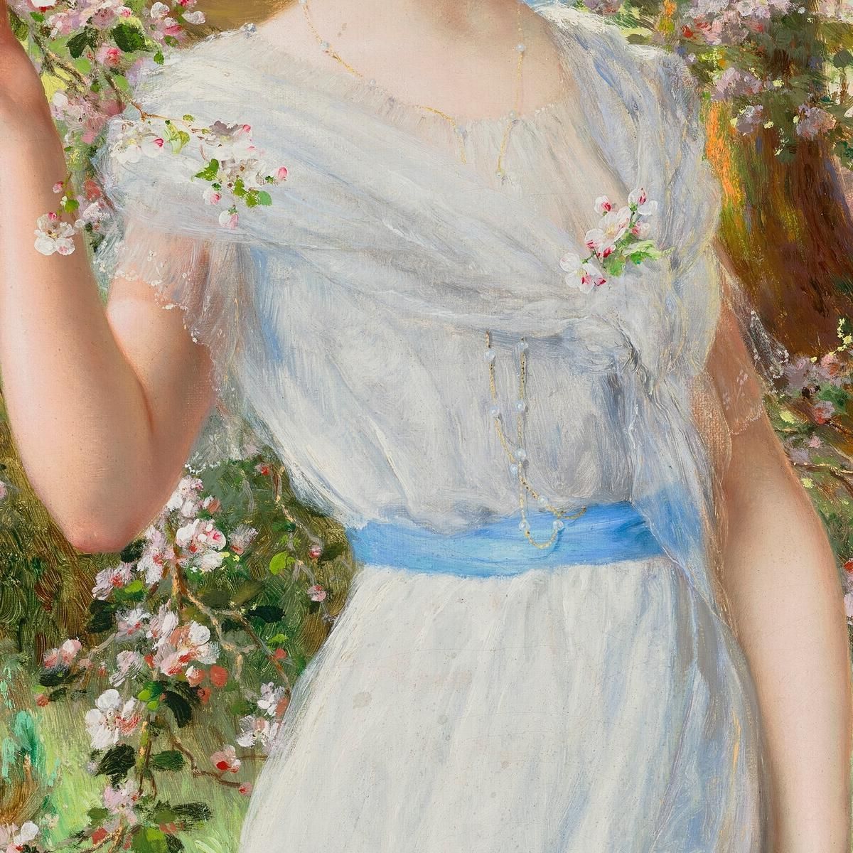 Cherry Blossom Emile Vernon evr6 canvas print