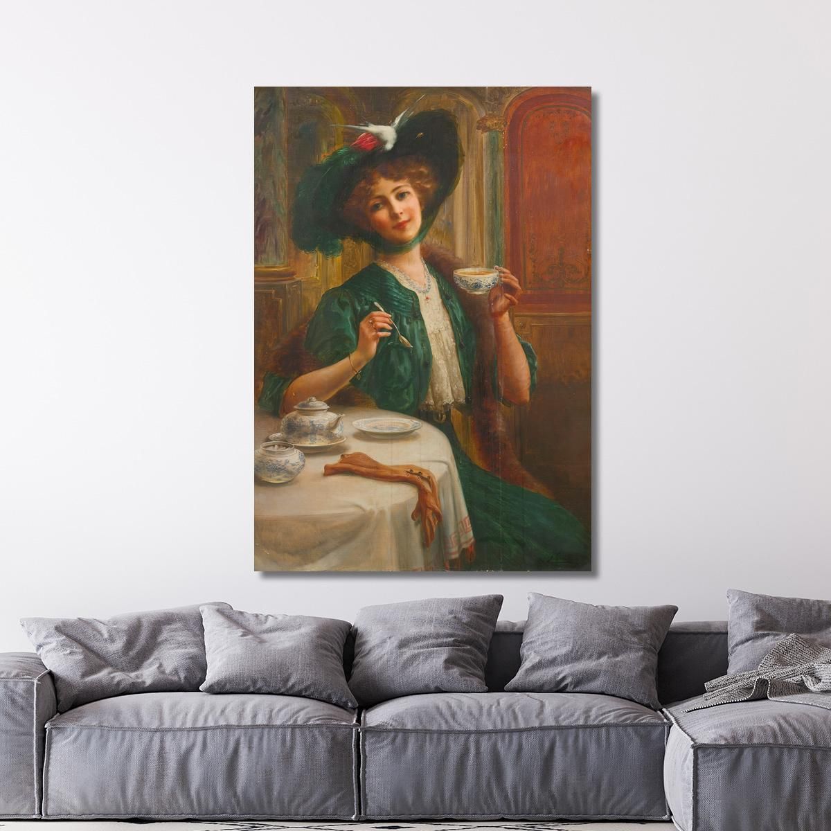 Style And Grace Emile Vernon evr13 canvas print 