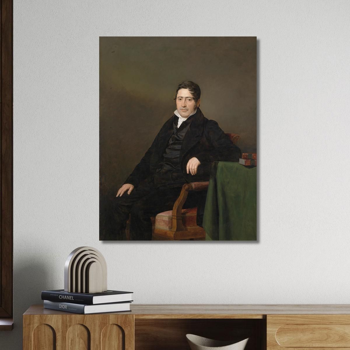 Portrait Of Sigmund Caspar Fischer Ferdinand Georg Waldmüller fgw15 canvas print 