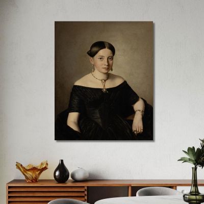Countess Dimitri Tatischeff Ferdinand Georg Waldmüller fgw21 canvas print 