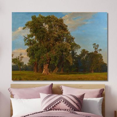 Large Pastoral Landscape Ferdinand Georg Waldmüller fgw62 canvas print 