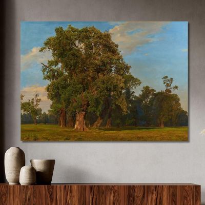 Large Pastoral Landscape Ferdinand Georg Waldmüller fgw62 canvas print 