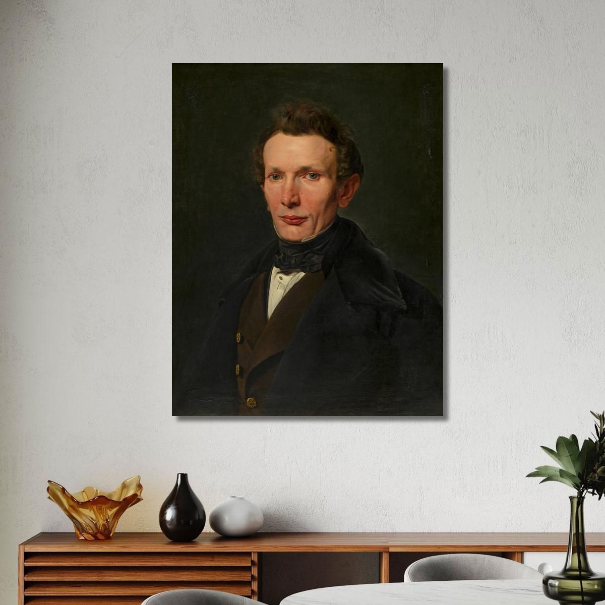 Mr. Von Bartsch Ferdinand Georg Waldmüller fgw66 canvas print 