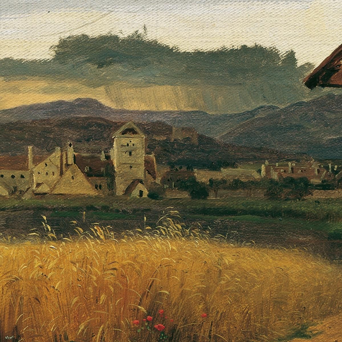 Landscape Of Brunn Am Gebirge Ferdinand Georg Waldmüller fgw80 canvas print