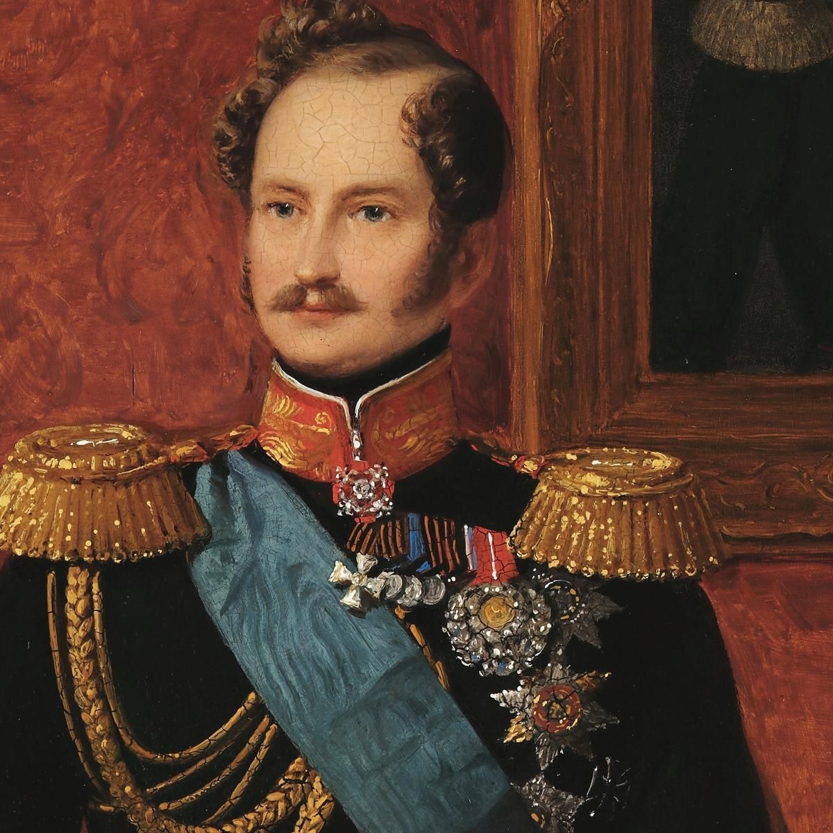 Reception Of Grand Duke Alexander Nikolayevich By Prince Metternich In The Vienna Hofburg In 1839 Ferdinand Georg Waldmüller fg