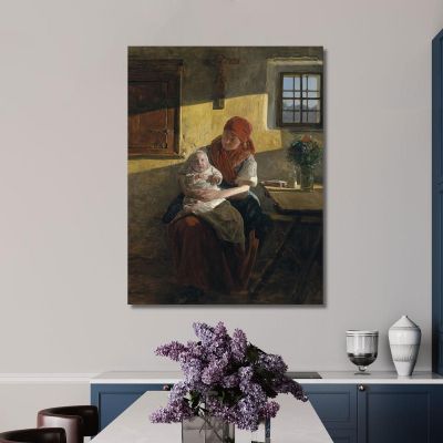 Sunday Rest Ferdinand Georg Waldmüller fgw102 canvas print 