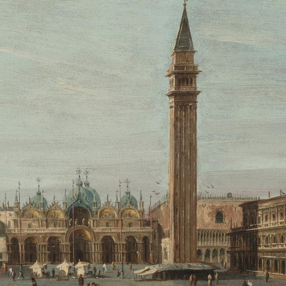 The Piazza San Marco Venice Looking East Francesco Guardi fgr32 canvas print