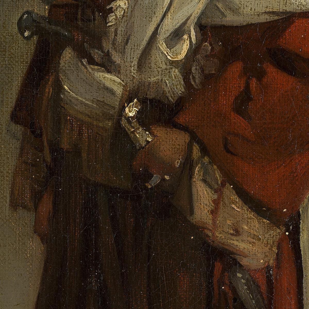 Arab Warrior Horace Vernet hvr7 canvas print