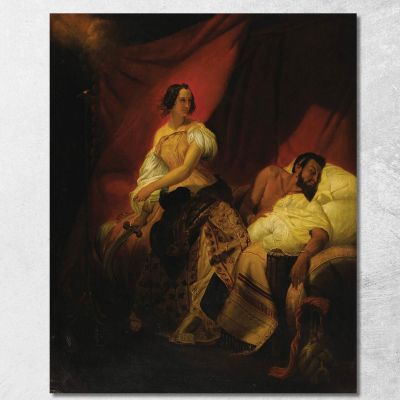Judith & Holifer Horace Vernet hvr20 canvas print 