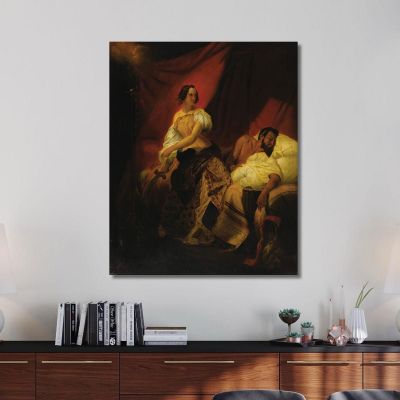 Judith & Holifer Horace Vernet hvr20 canvas print 