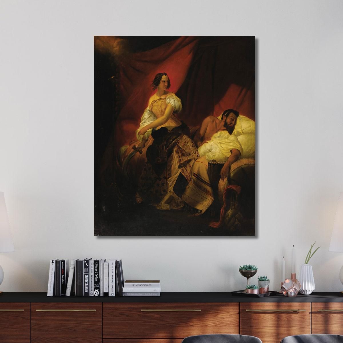 Judith & Holifer Horace Vernet hvr20 canvas print 