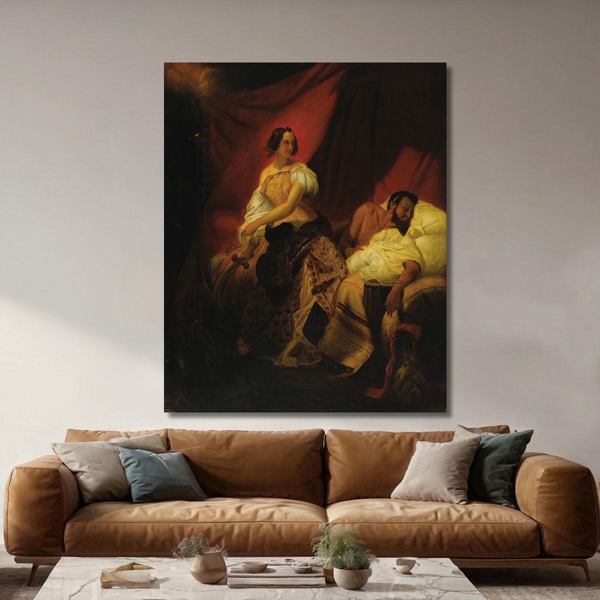 Judith & Holifer Horace Vernet hvr20 canvas print 