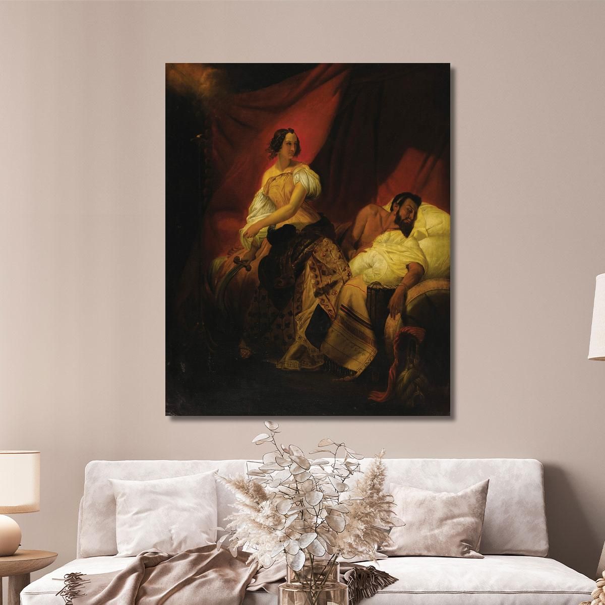 Judith & Holifer Horace Vernet hvr20 canvas print 