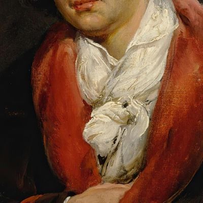 Portrait Of The Poet André Chénier 1762-1794 Horace Vernet hvr29 canvas print