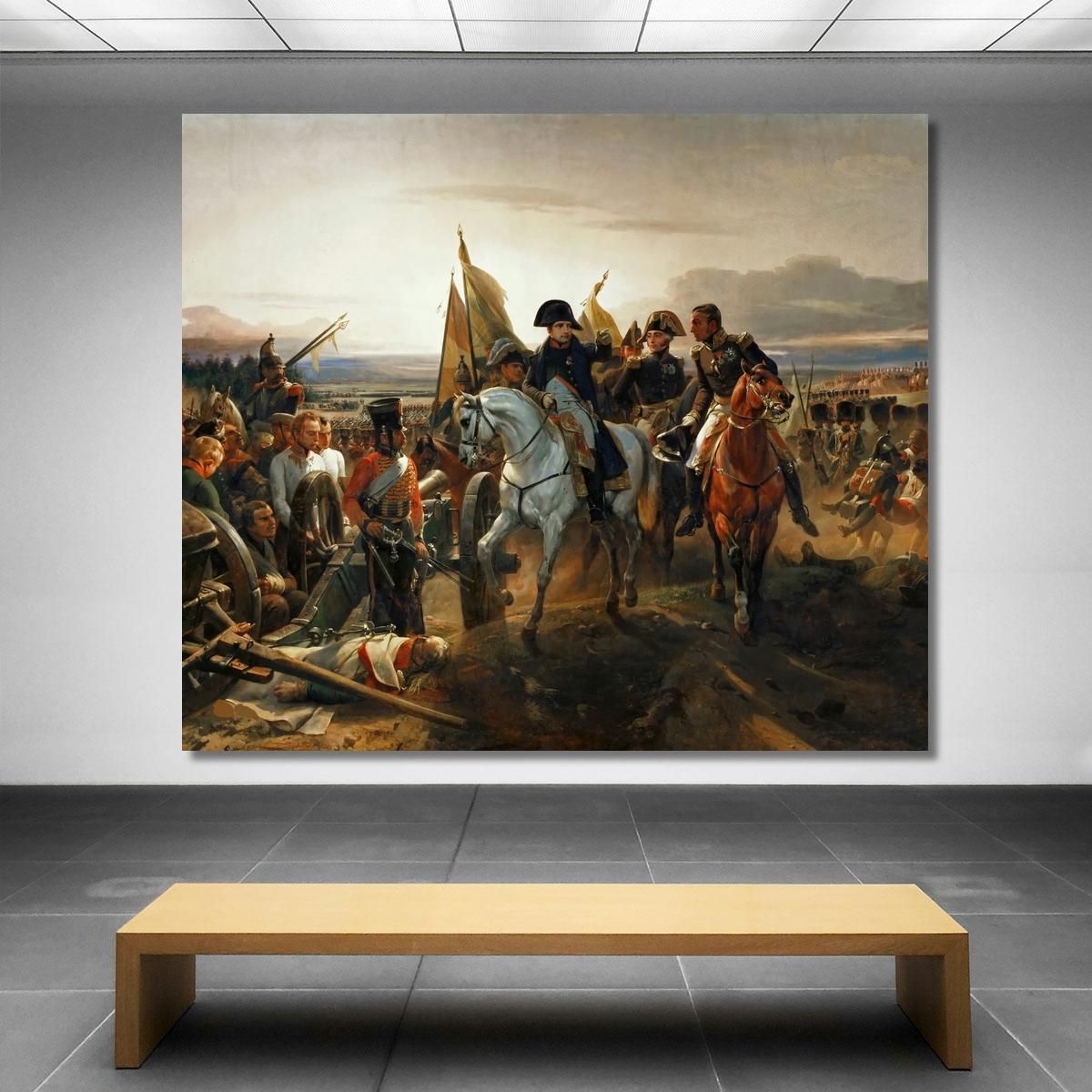 The Battle Of Friedland June 141807 Horace Vernet hvr36 canvas print 