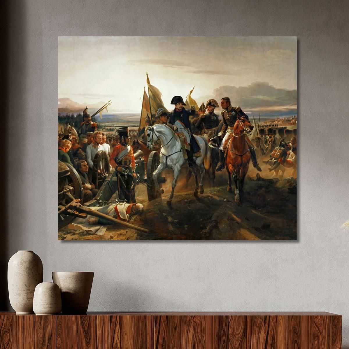 The Battle Of Friedland June 141807 Horace Vernet hvr36 canvas print 