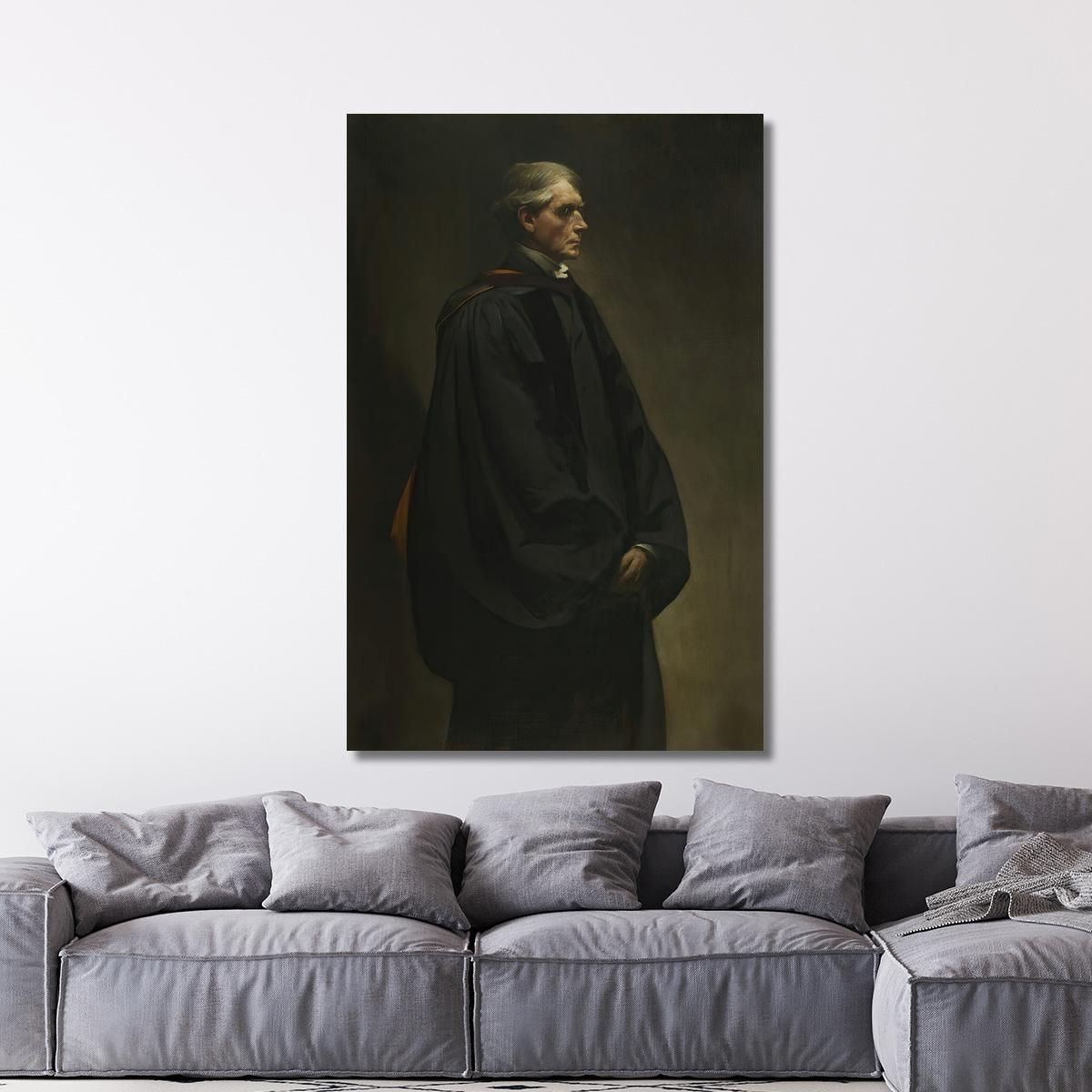 Francis Landey Patton 1843–1932 John White Alexander jwa4 canvas print 