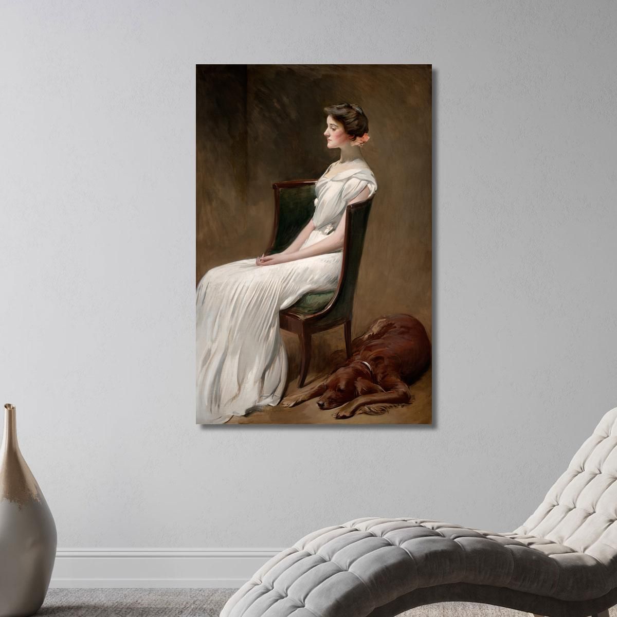 Miss Dorothy Quincy Roosevelt John White Alexander jwa11 canvas print 