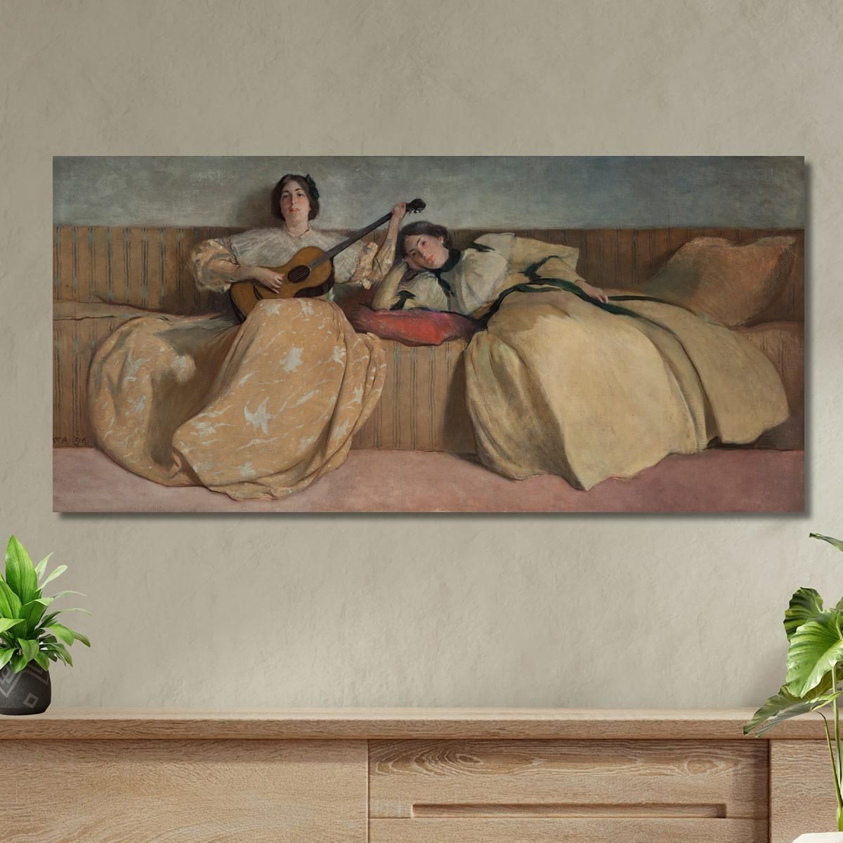 Panel For Music Room John White Alexander jwa14 canvas print 