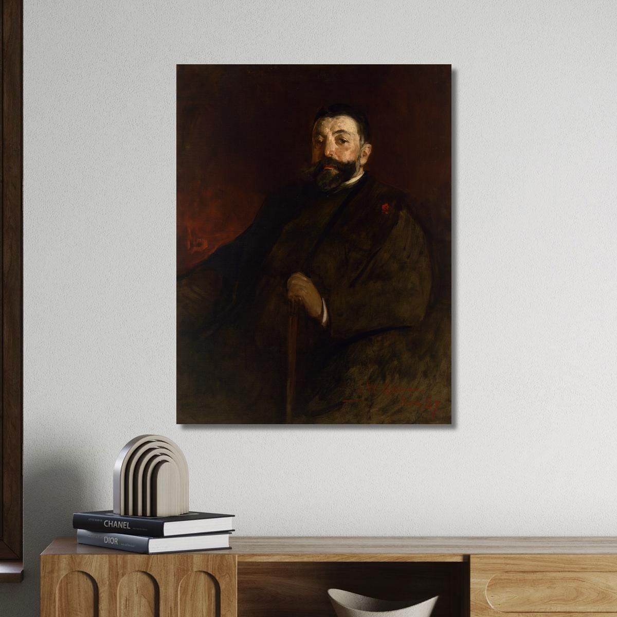 Thomas Nast John White Alexander jwa24 canvas print 