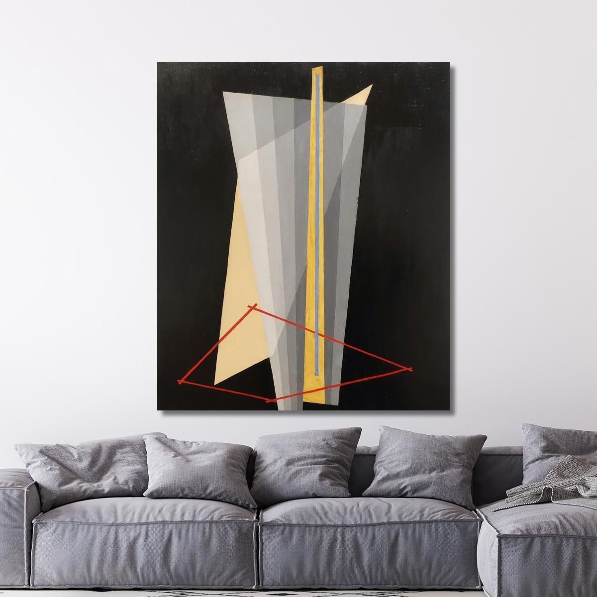 Construction László Moholy-Nagy lmn13 canvas print 