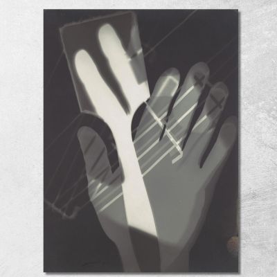 Photogram 3 László Moholy-Nagy lmn17 canvas print 