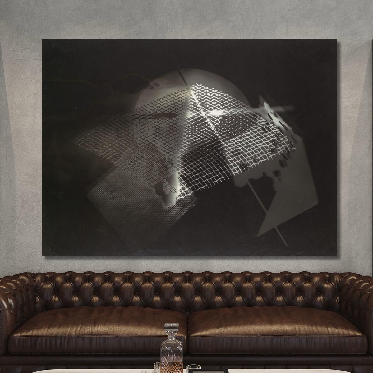 Photogram László Moholy-Nagy lmn19 canvas print 