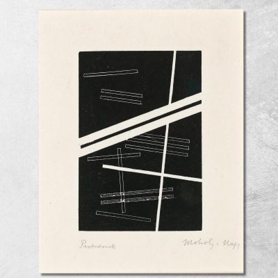 Untitled Composition László Moholy-Nagy lmn42 canvas print 