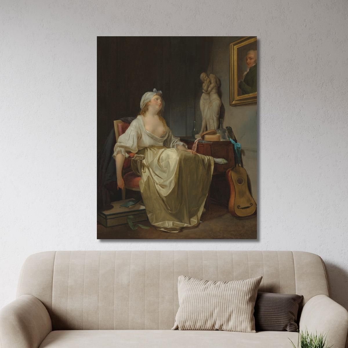 Before The Toilette Louis Léopold Boilly llb2 canvas print 