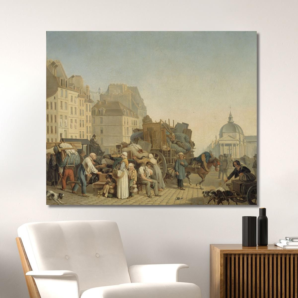 The Move Louis Léopold Boilly llb17 canvas print 