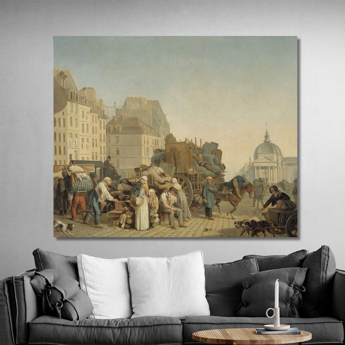 The Move Louis Léopold Boilly llb17 canvas print 