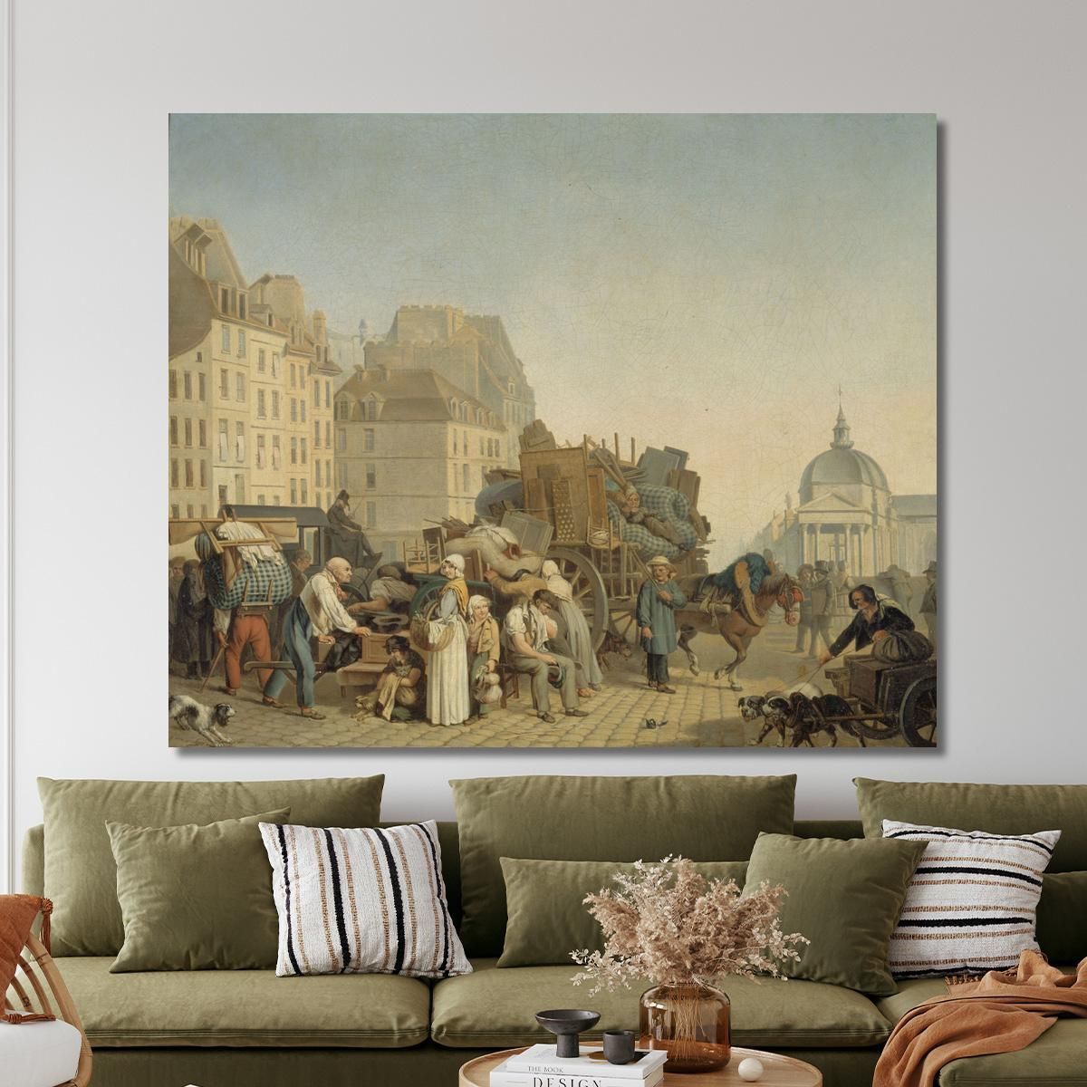 The Move Louis Léopold Boilly llb17 canvas print 