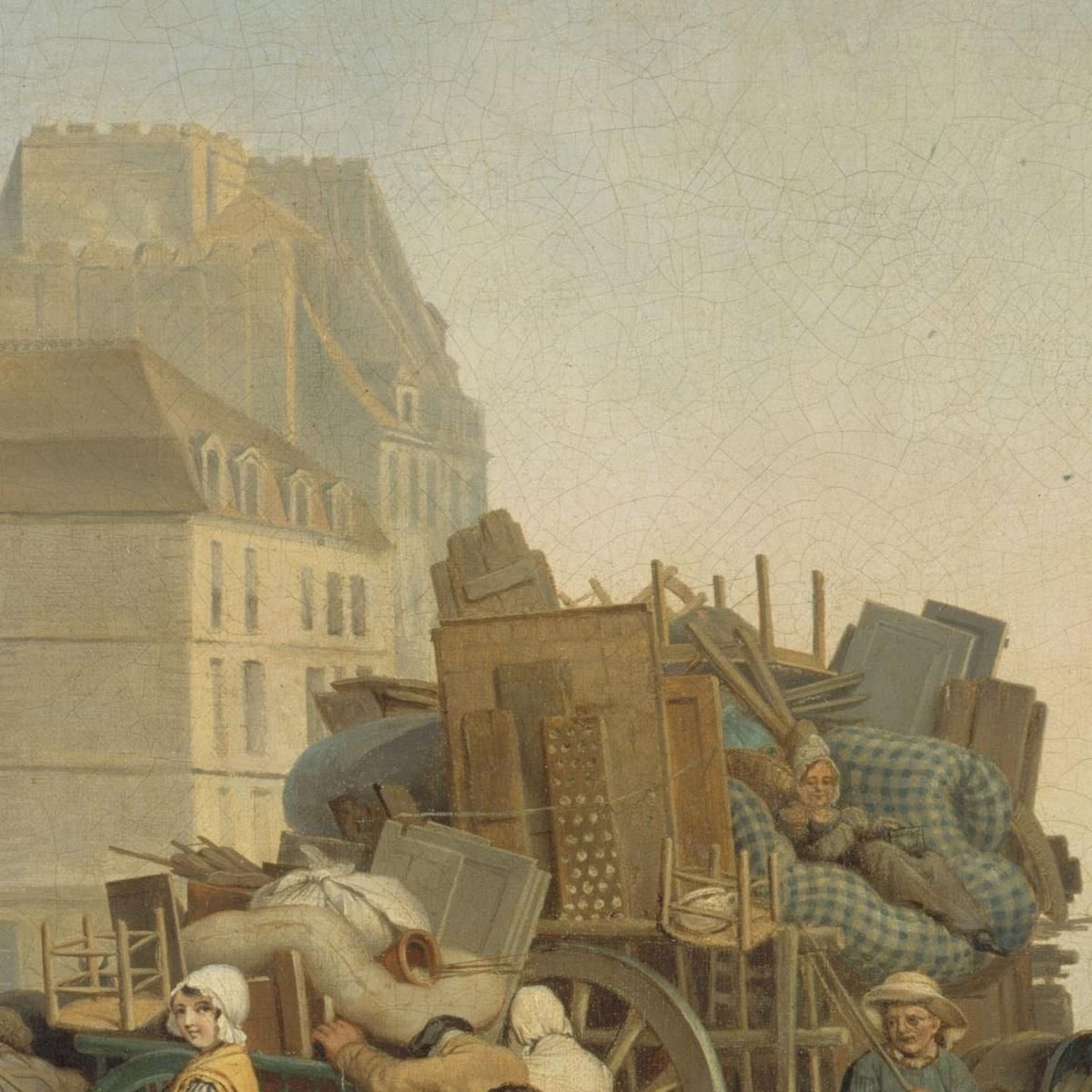 The Move Louis Léopold Boilly llb17 canvas print