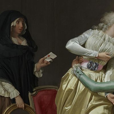 The Sorrows Of Love Louis Léopold Boilly llb20 canvas print