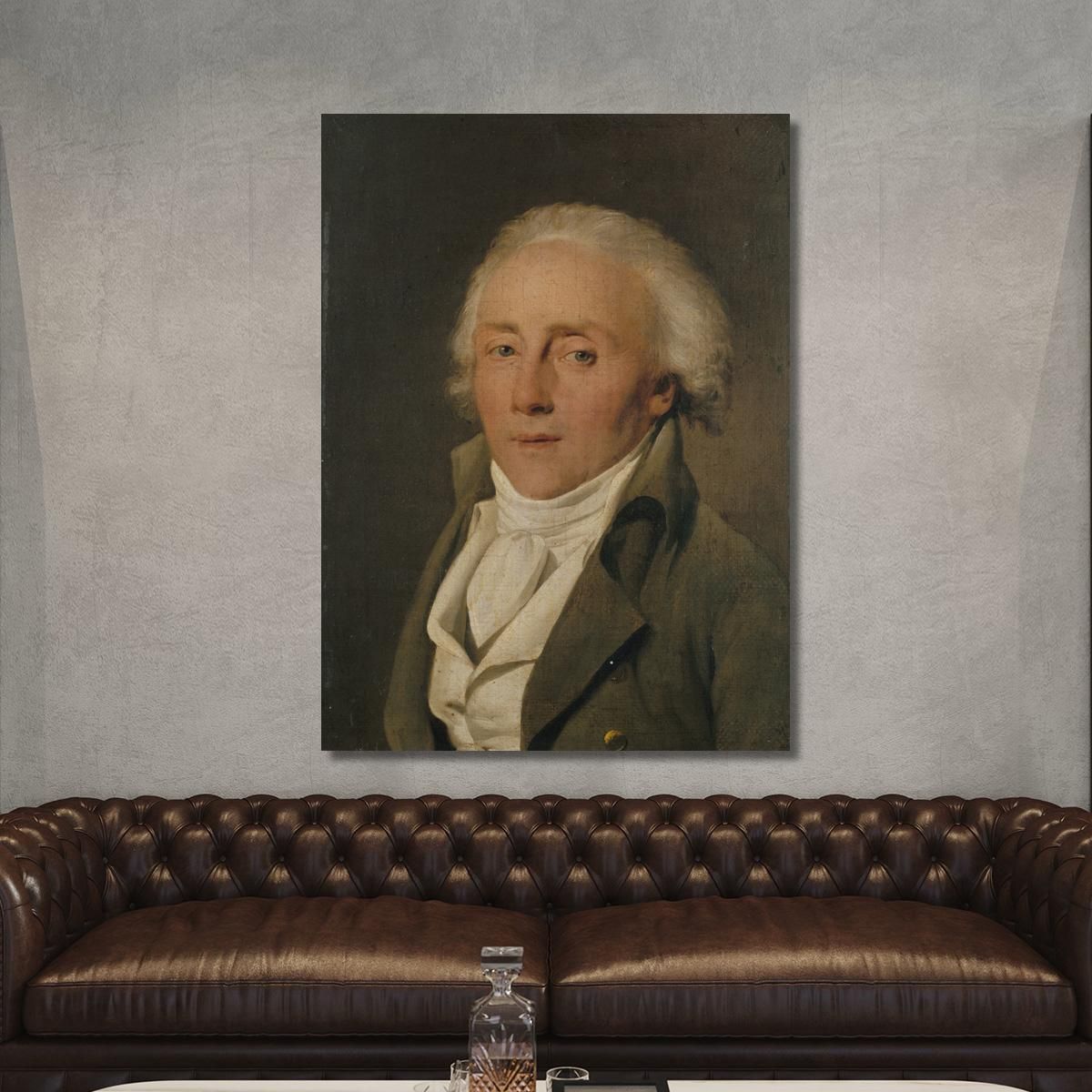 Portrait Of Jean-Baptiste Corsse (1760-1815) Actor Louis Léopold Boilly llb27 canvas print 