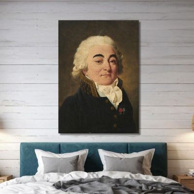 Portrait Of Marie-Gabriel-Florent-Auguste Count Of Choiseul-Gouffier Louis Léopold Boilly llb30 canvas print 