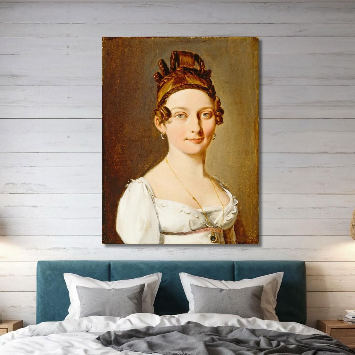 Portrait Of A Lady Louis Léopold Boilly llb38 canvas print 