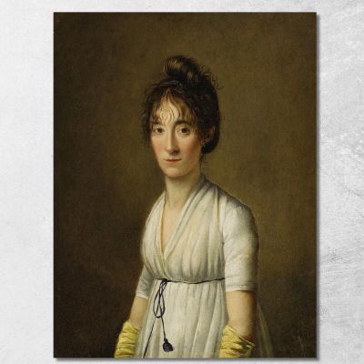 Portrait Of A Woman 2 Louis Léopold Boilly llb41 canvas print 