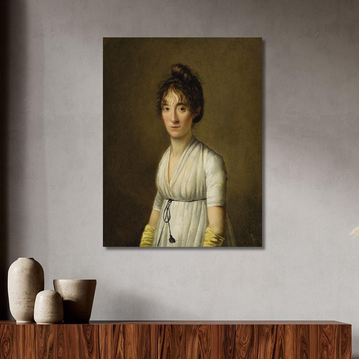 Portrait Of A Woman 2 Louis Léopold Boilly llb41 canvas print 